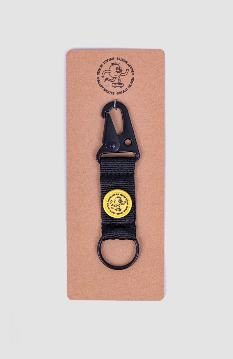 Round Logo Key Clip