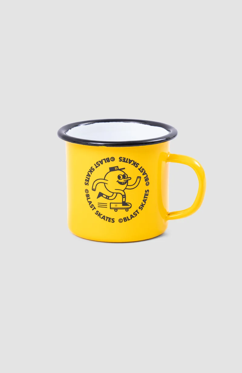 ENAMEL MASCOT MUG