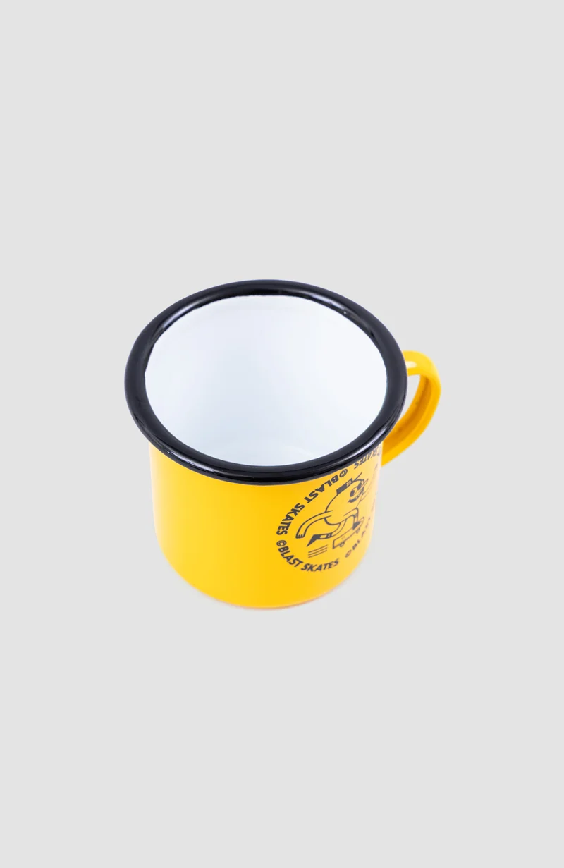 ENAMEL MASCOT MUG