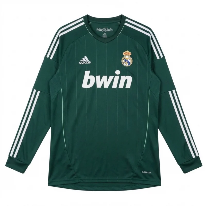 Real Madrid Langarm Drittetrikot 2012/13 Herren Fan-Version (Retro)