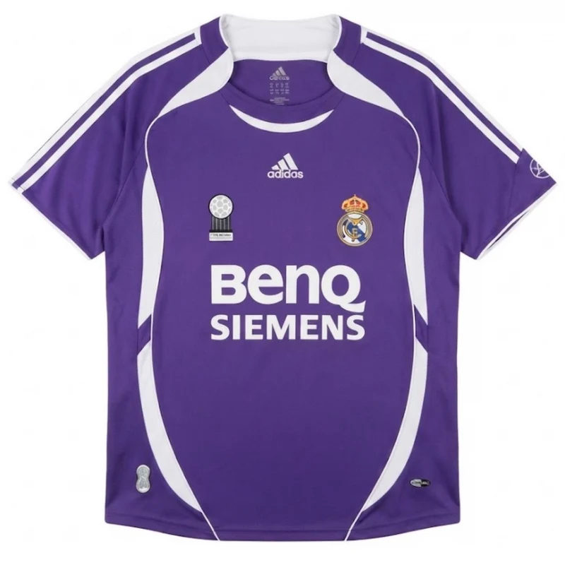 Real Madrid Drittetrikot 2006/07 Herren Fan-Version (Retro)