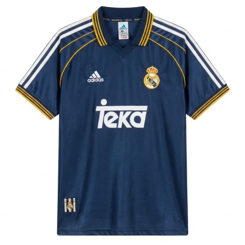 Real Madrid Drittetrikot 1998/99 Herren Fan-Version (Retro)
