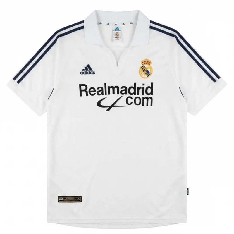 Real Madrid Heimtrikot 2001/02 Herren Fan-Version (Retro)