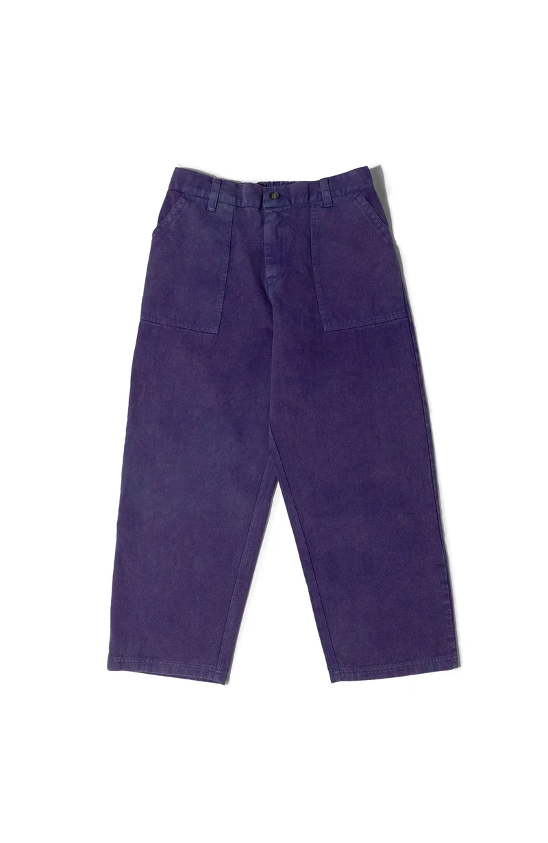 Painter Pants - Purple Acid Denim Wash