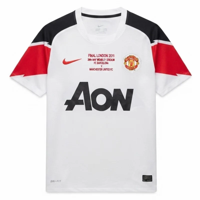 Manchester United Auswärtstrikot 2010/11 Herren Fan-Version (Retro)
