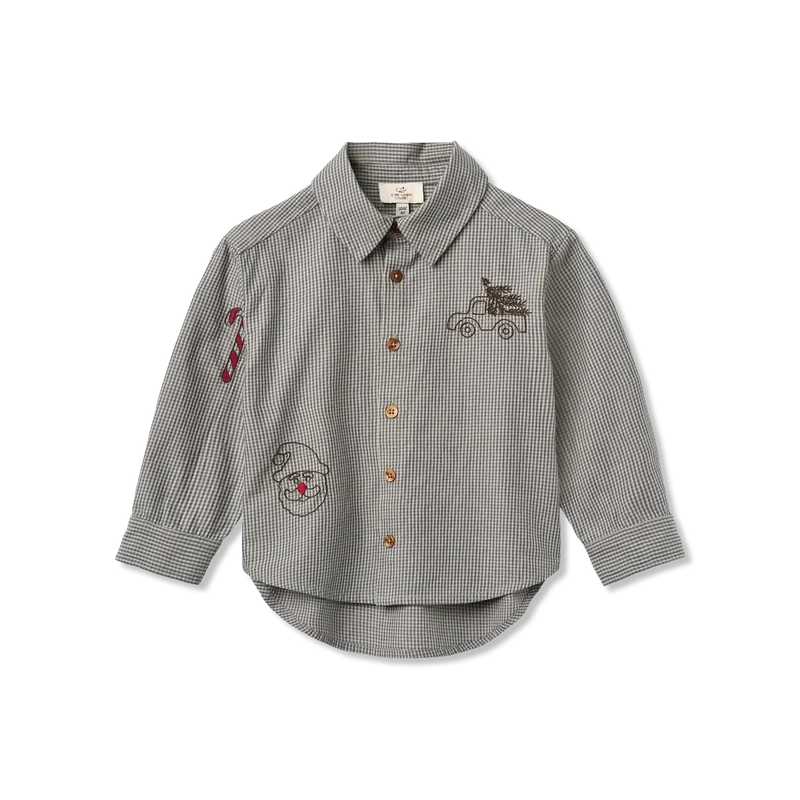 Embroidery Hemd