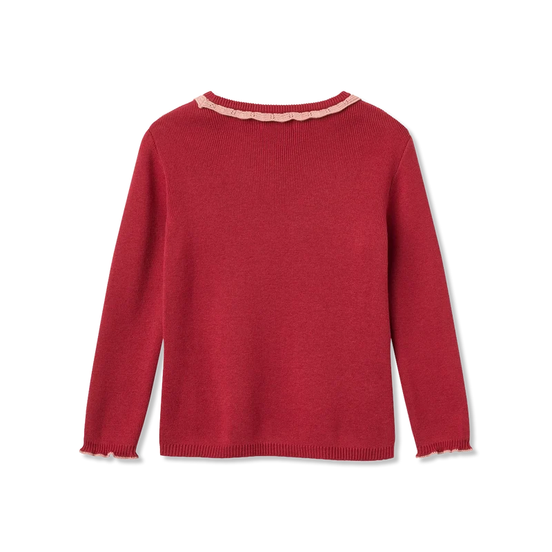 Deco neck Bluse