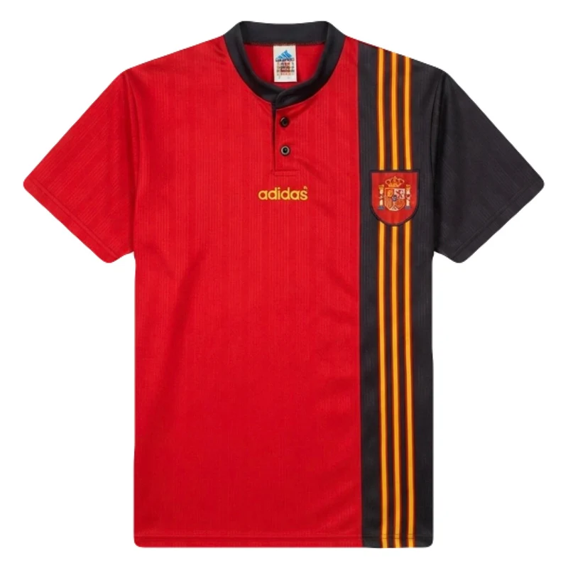 Spanien Heimtrikot 1996 Herren Fan-Version (Retro)