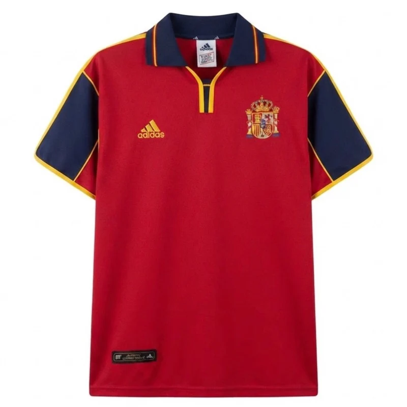 Spanien Heimtrikot 2000 Herren Fan-Version (Retro)