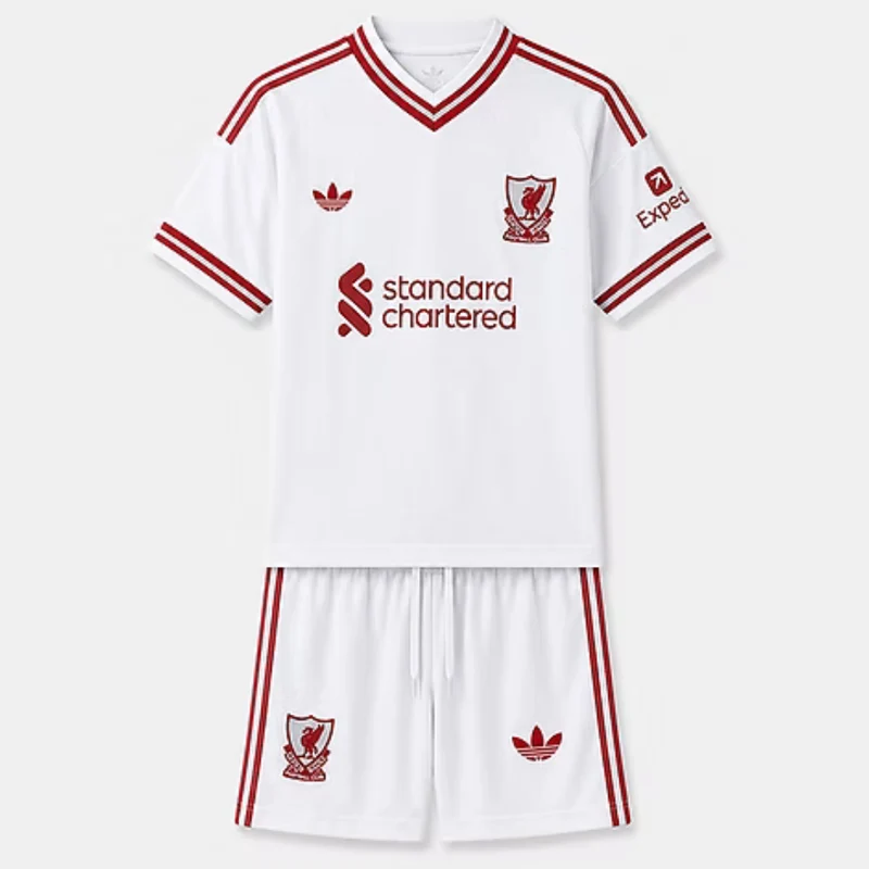 Liverpool Kinder-Set Auswärtstrikot 26/27 Trikot und Shorts