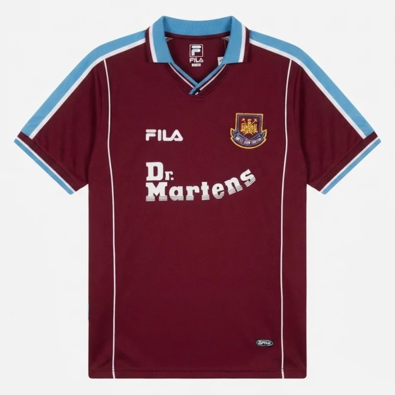 West Ham Heimtrikot 1999/01 Herren Fan-Version (Retro)