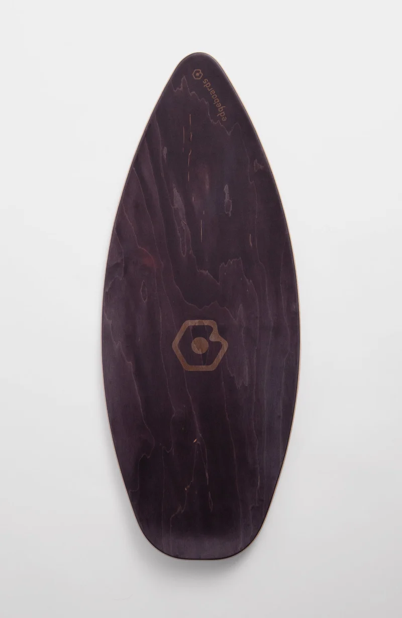 7 Ply concave Balance board Set - Black