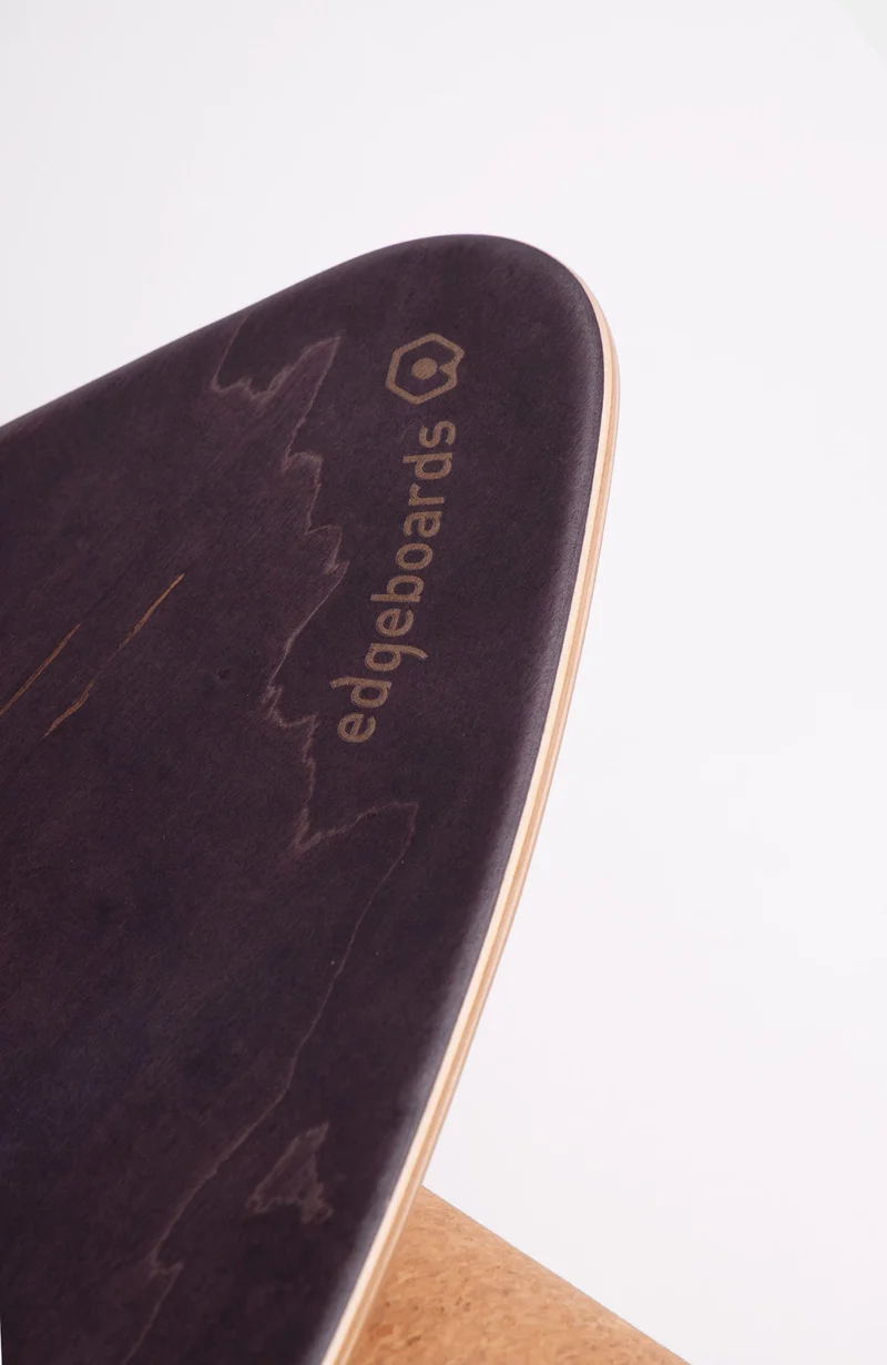7 Ply concave Balance board Set - Black