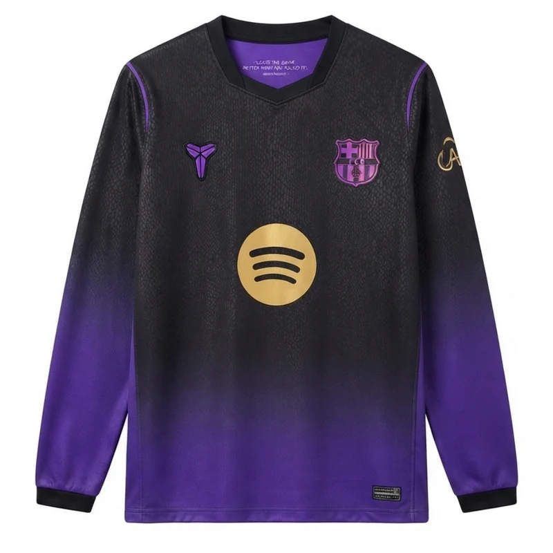 Barcelona Langarm Auswärtstrikot 26/27 Herren Fan-Version