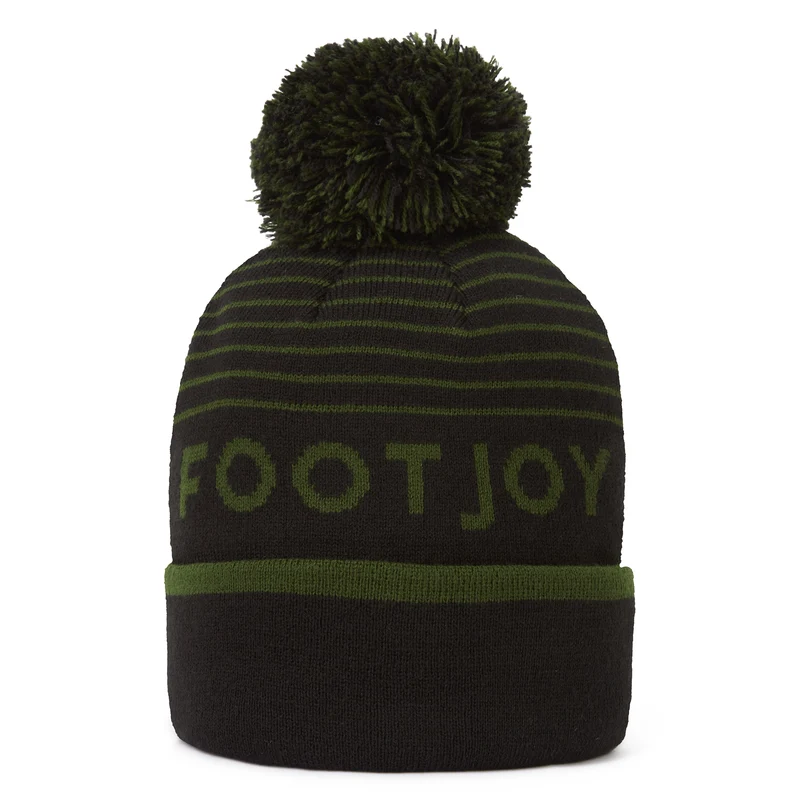 FJ Striped Bobble Golf Beanie