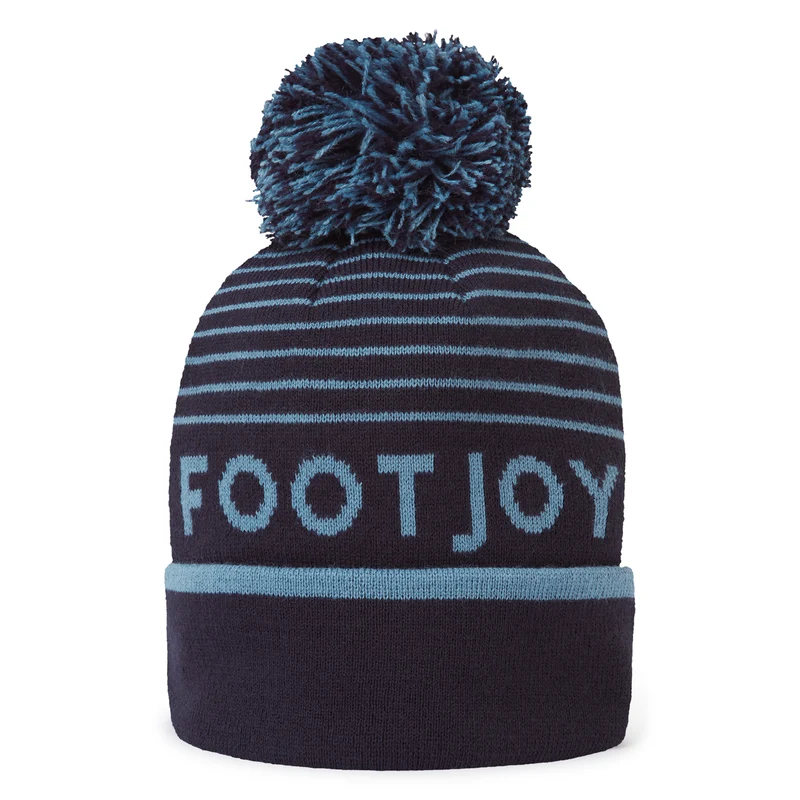 FJ Striped Bobble Golf Beanie