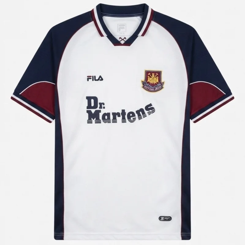 West Ham Auswärtstrikot 1999/01 Herren Fan-Version (Retro)