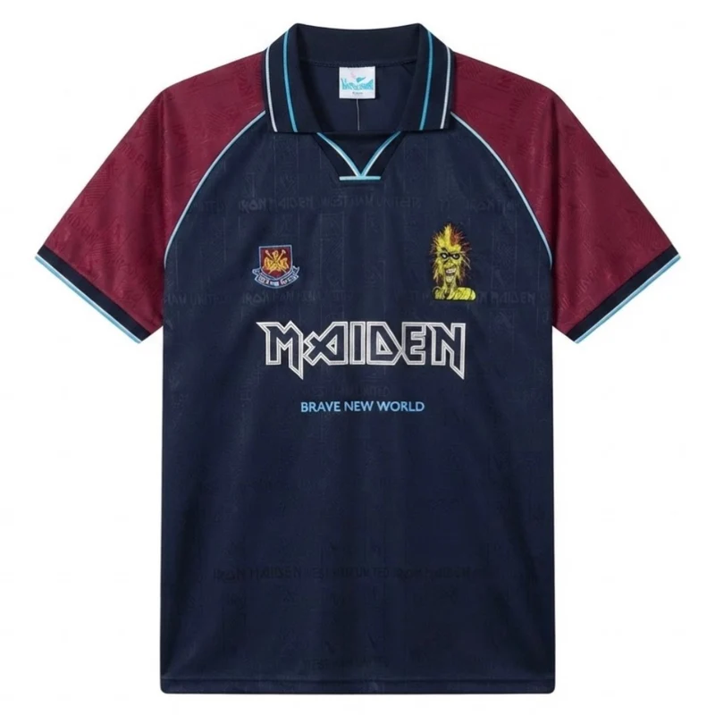 West Ham x Iron Maiden 1999 Herren Fan-Version (Retro)