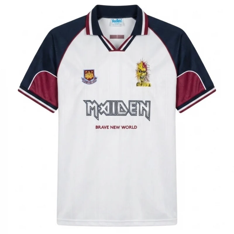 West Ham x Iron Maiden 1999 Herren Fan-Version (Retro)