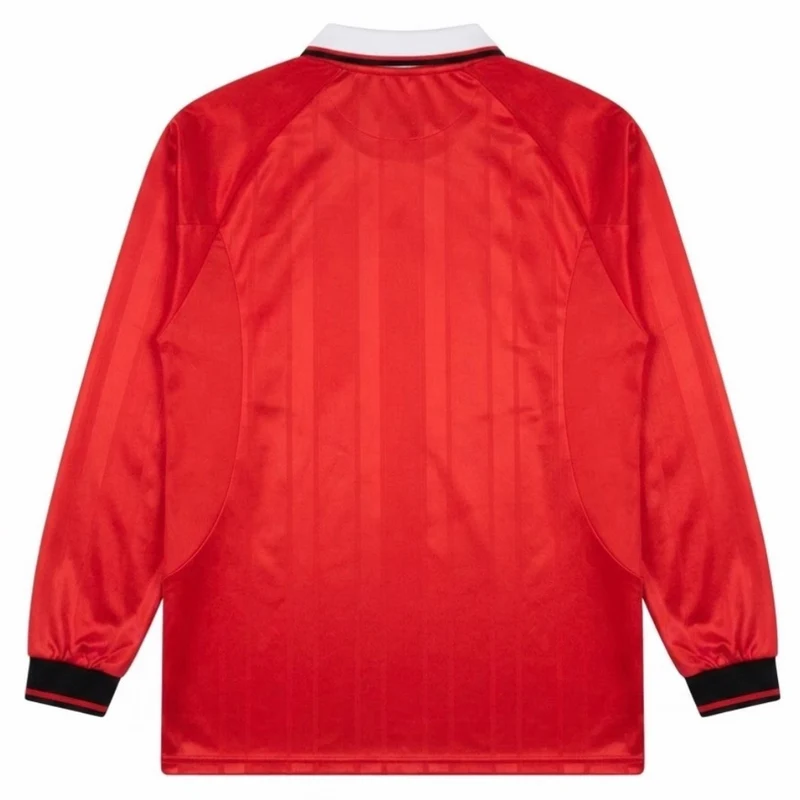 Manchester United Langarm Heimtrikot 1998/99 Herren Fan-Version (Retro)