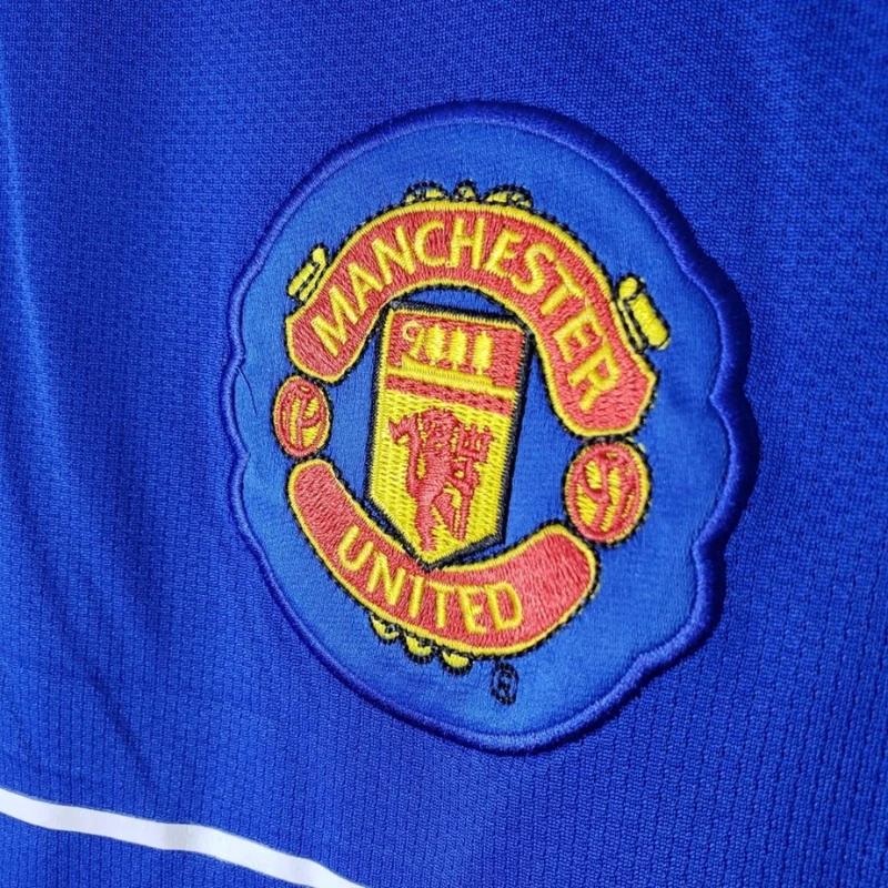 Manchester United Langarm Auswärtstrikot 2008/09 Herren Fan-Version (Retro)