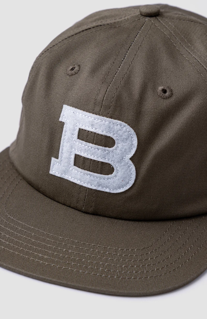FELT B' SIX PANEL CAP - Forest