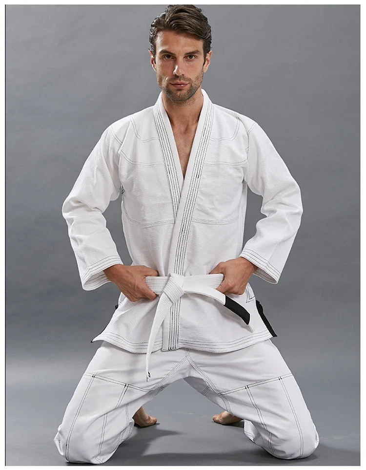 Judo Gi – Kampfsportanzug für Kinder & Erwachsene | Weiß, Schwarz, Blau