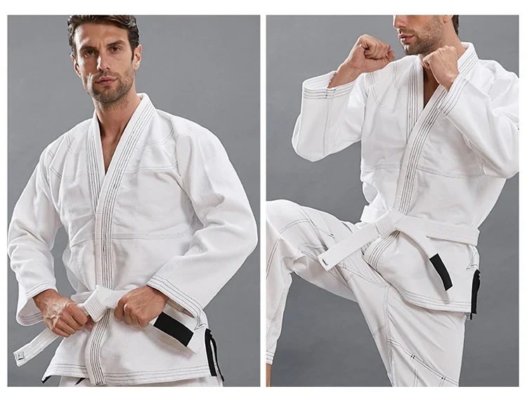 Judo Gi – Kampfsportanzug für Kinder & Erwachsene | Weiß, Schwarz, Blau