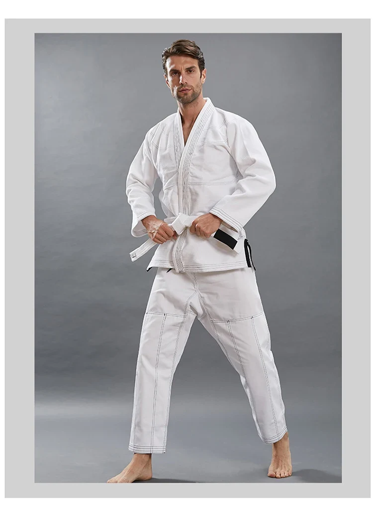 Judo Gi – Kampfsportanzug für Kinder & Erwachsene | Weiß, Schwarz, Blau