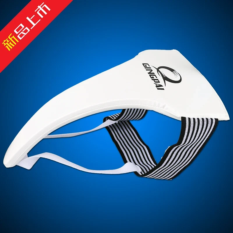 GINGPAI SPORT Tiefschutz für Damen und Herren – Weiß