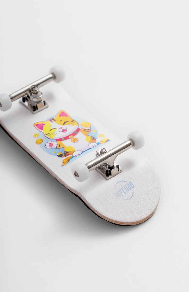 Fingerboard Compl. 3rd Gen, LUCKY CAT - 34mm