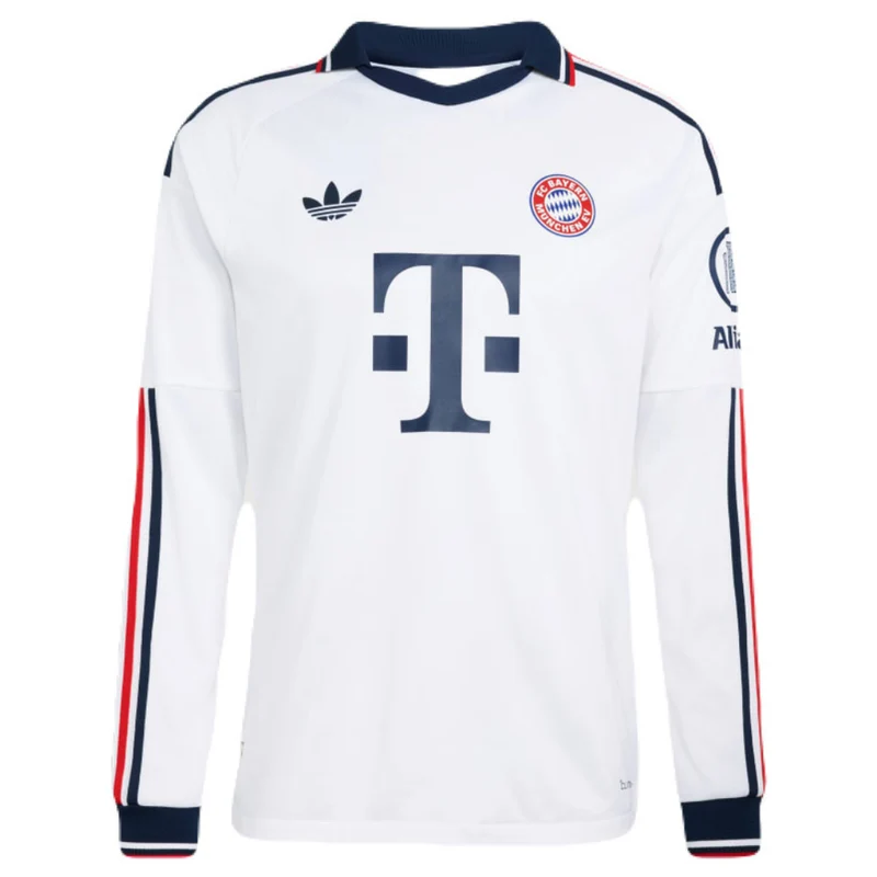 Bayern München Langarm Auswärtstrikot 26/27 Herren Fan-Version