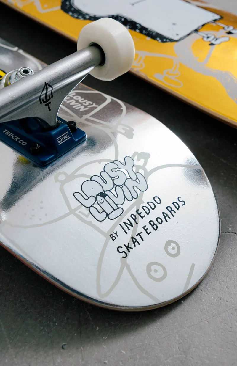 Lousy Livin Silver Lemon - Skateboard Prem Complete