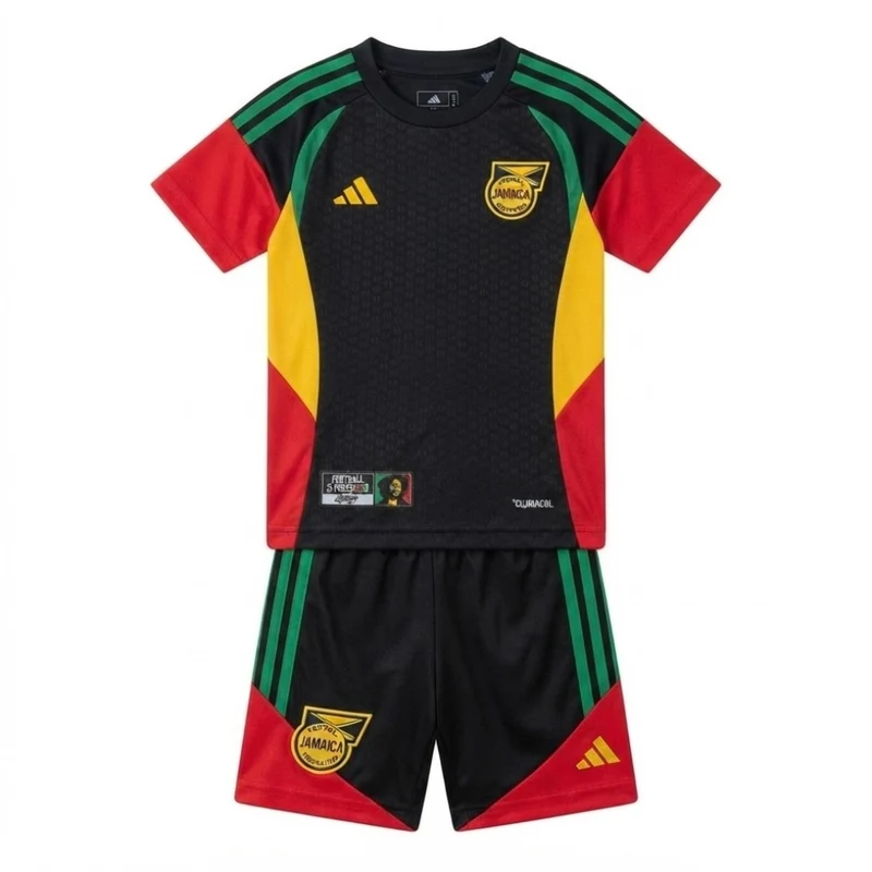 Kinder-Set Jamaica x Bob Marley 26/27 Trikot und Shorts