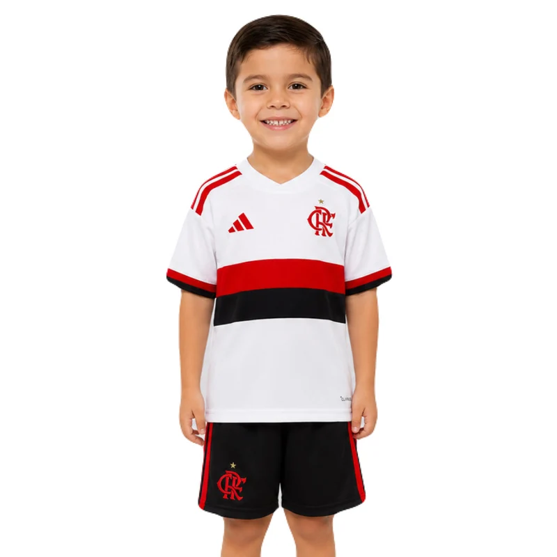 Flamengo Kinder-Set Auswärtstrikot 26/27 Trikot und Shorts