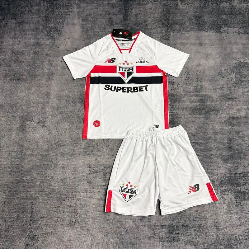 Sao Paulo Kinder-Set Heimtrikot 26/27 Trikot und Shorts