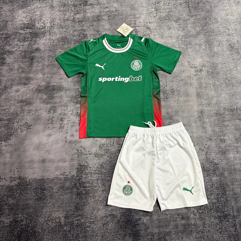 Palmeiras Kinder-Set Heimtrikot 26/27 Trikot und Shorts