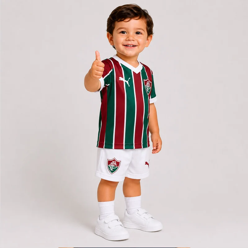 Fluminense Kinder-Set Heimtrikot 26/27 Trikot und Shorts