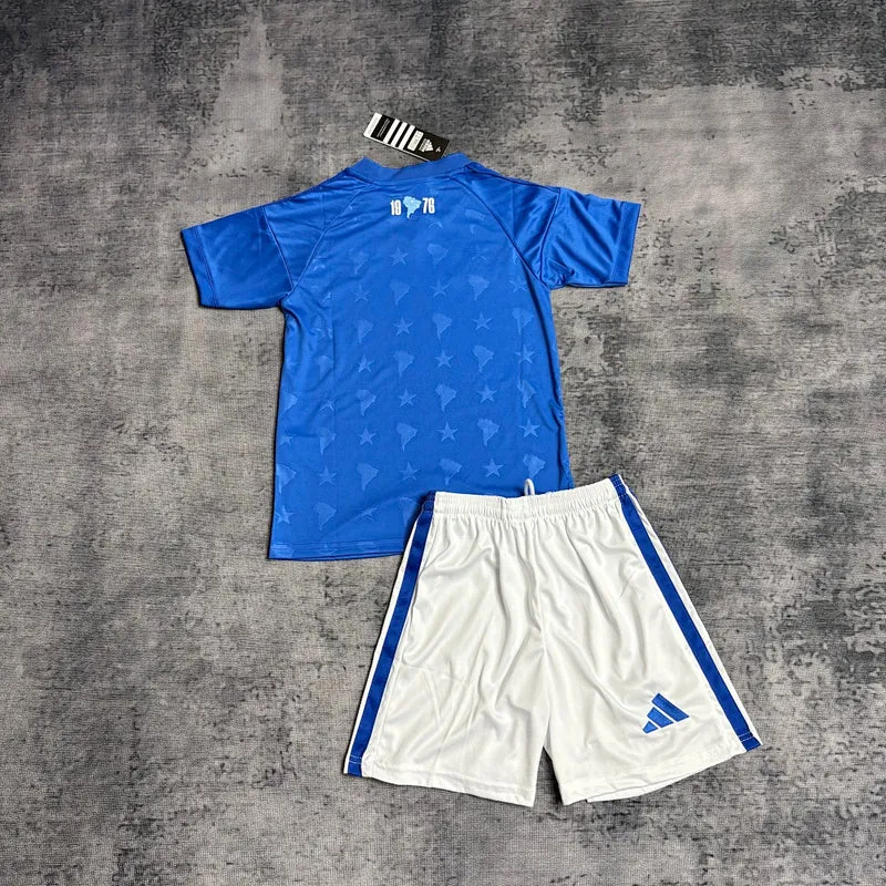 Cruzeiro Kinder-Set Heimtrikot 26/27 Trikot und Shorts
