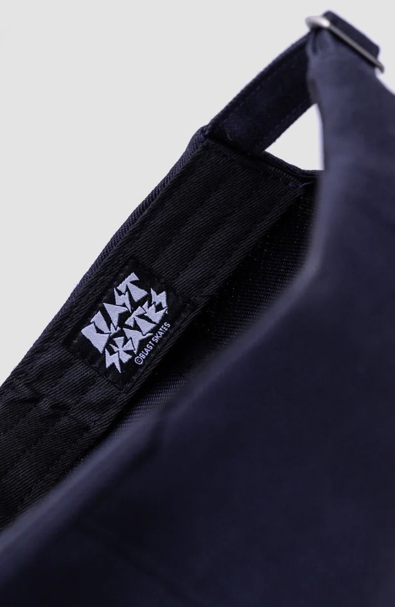 FELT B' SIX PANEL CAP - Navy