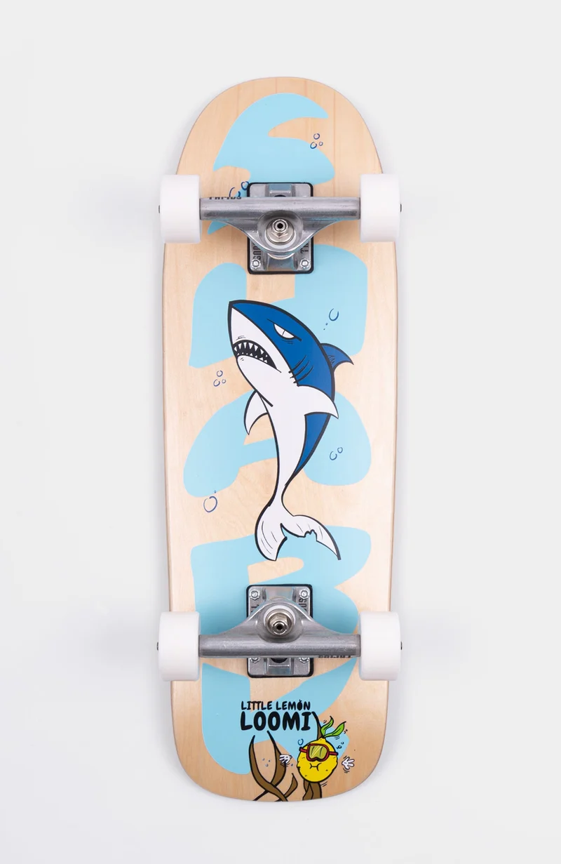 Corkgrip Kinder Skateboard, SHARK - 24.75"