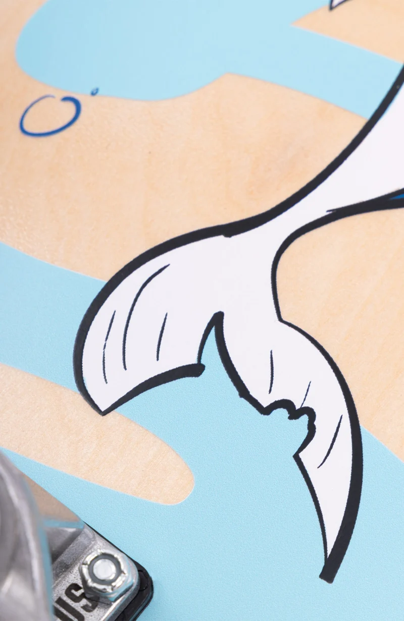 Corkgrip Kinder Skateboard, SHARK - 24.75"