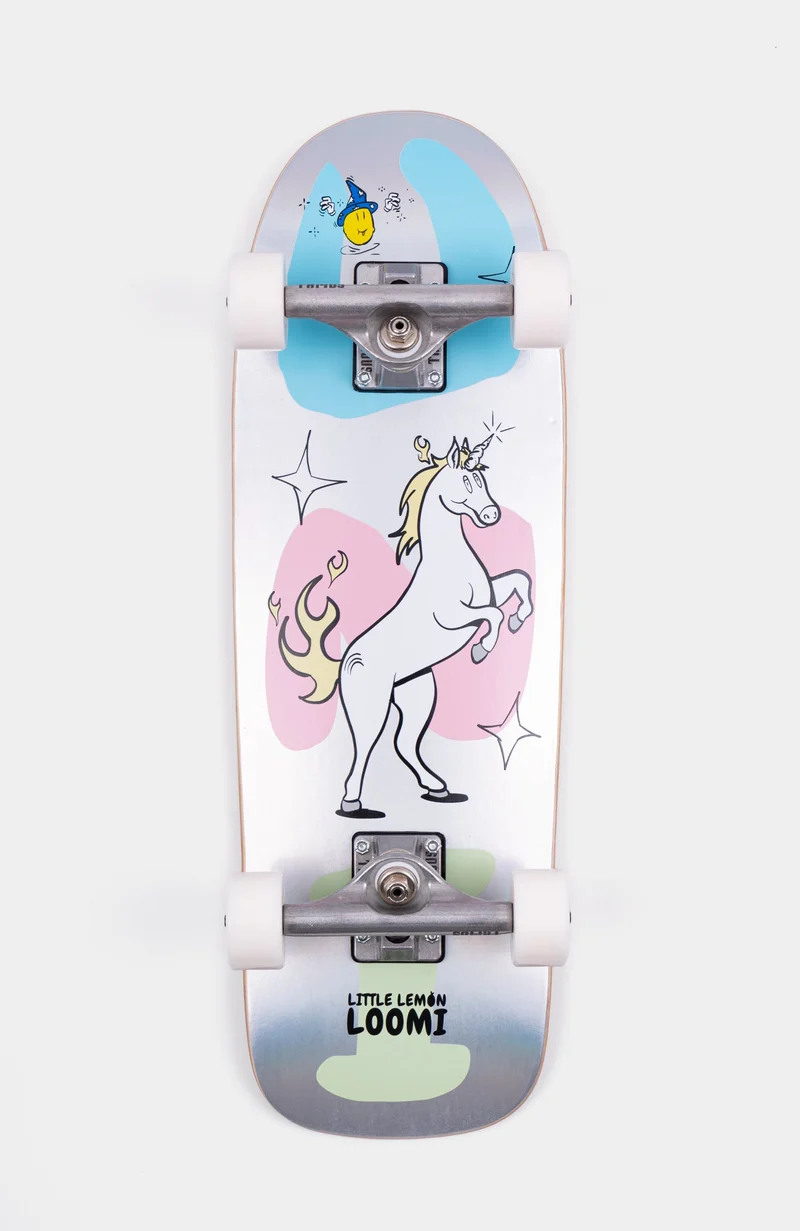 Corkgrip Kinder Skateboard, UNICORN DELUXE - 24.75"