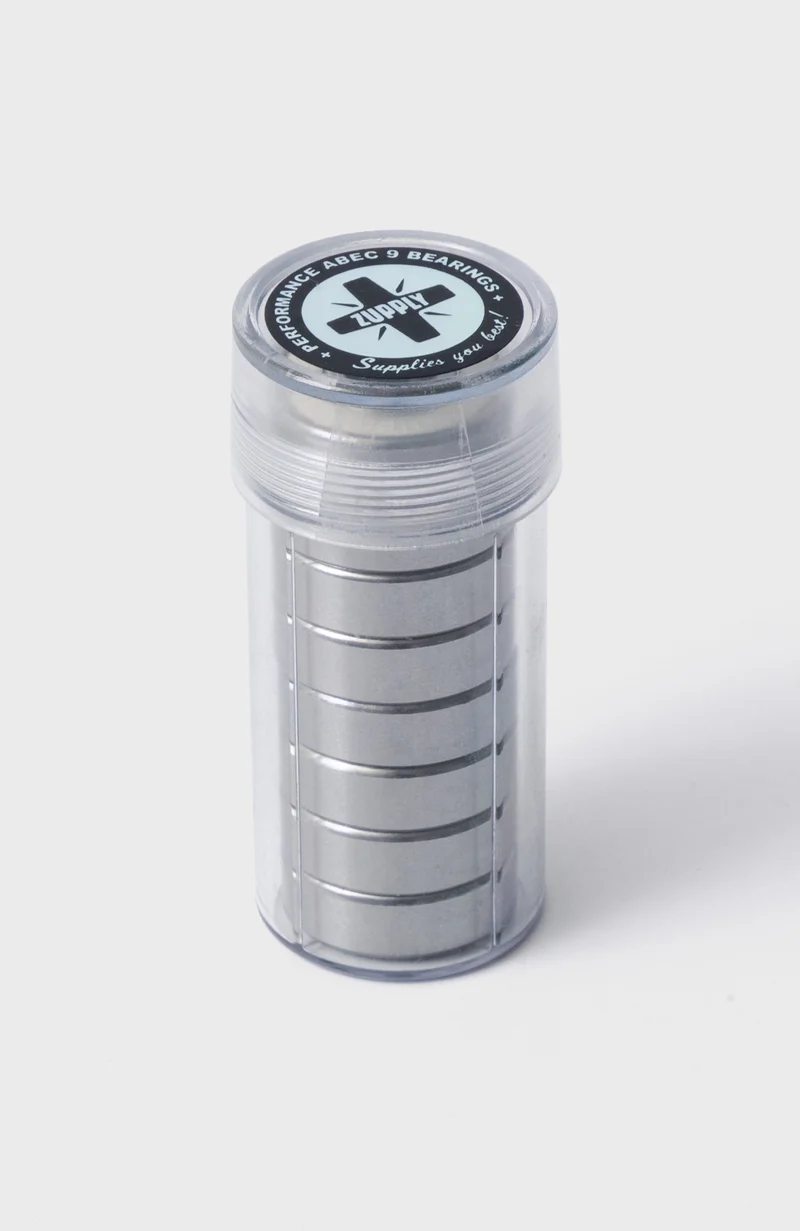 Bearings - ABEC 9, hardtube, white seal