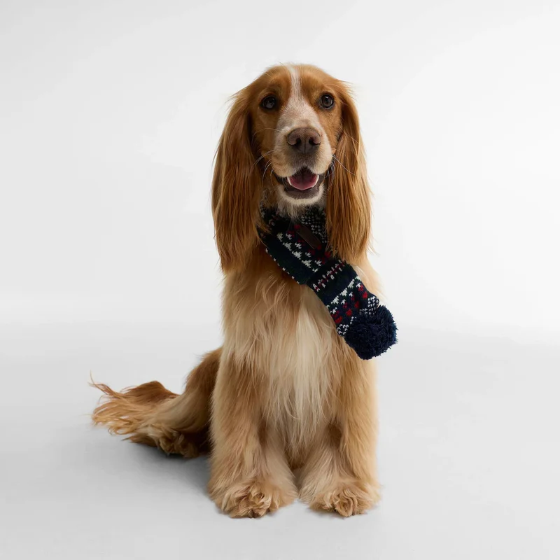 Marlow Fair Isle Dog Scarf