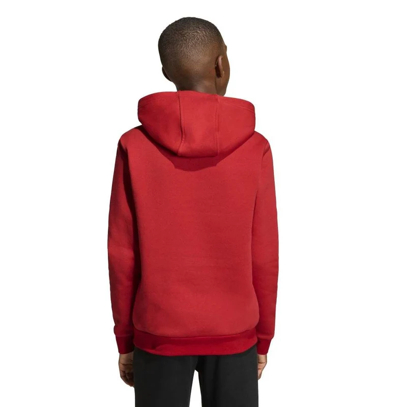 Adidas Entrada 26 - Hoodie - rot/weiß