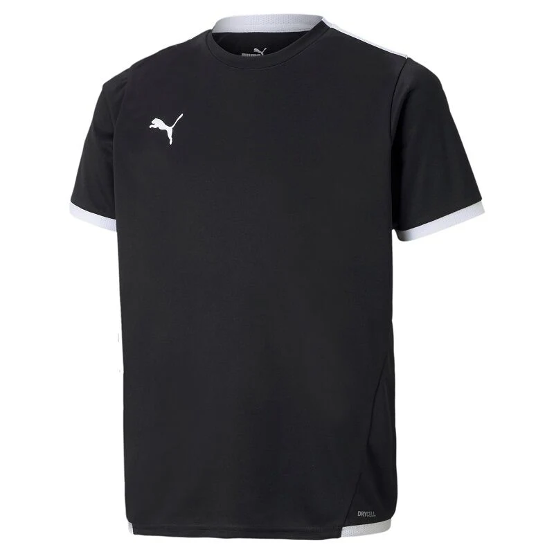 Puma Fußball Liga Training Trikot Fußballtrikot Kinder schwarz