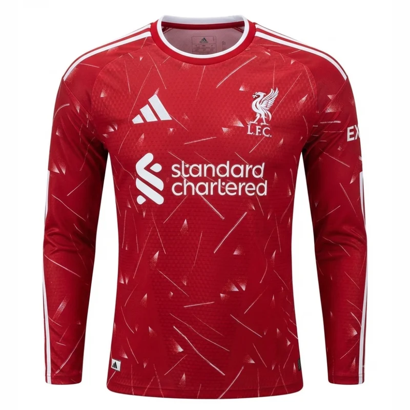 Liverpool FC Langarm Heimtrikot 26/27 Spieler-Version