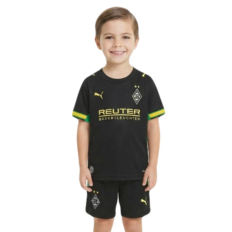 Borussia Mönchengladbach Kinder-Set Auswärtstrikot 26/27 Trikot und Shorts