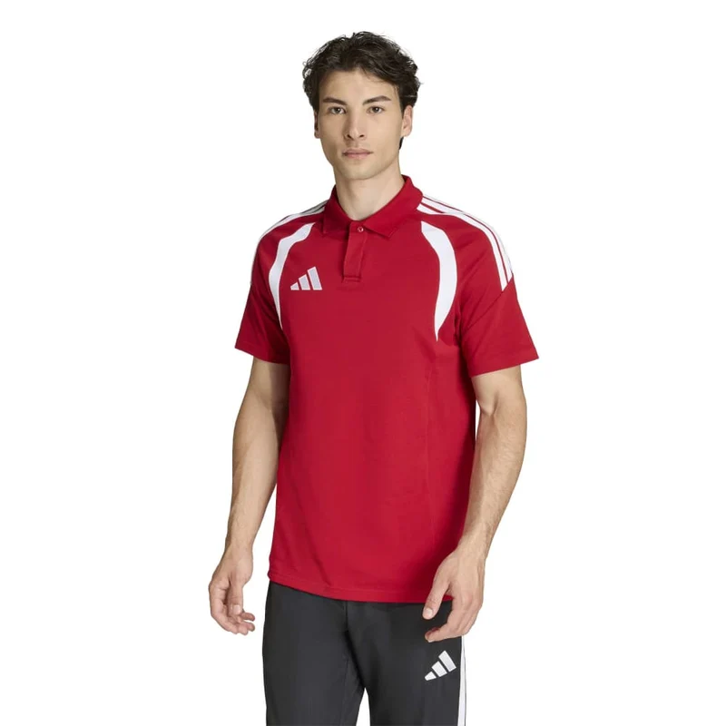 Adidas Tiro 26 - League Poloshirt - rot/weiß